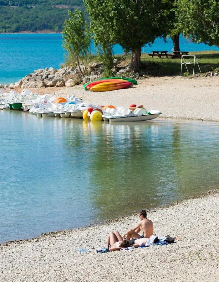 Semesterbostad Mobil Home Dans Camping 3 Etoiles Gorges Du Verdon Calme 4 Pers Plancha Sainte-Croix-de-Verdon Frankrike