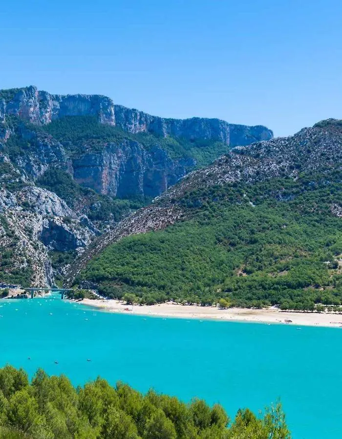 Mobil Home Dans Camping 3 Etoiles Gorges Du Verdon Calme 4 Pers Plancha Sainte-Croix-de-Verdon